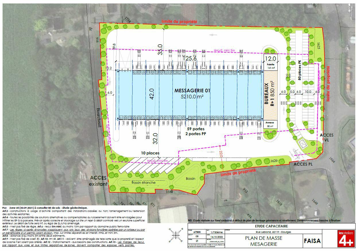 Entrepôt classe b Dourges 10356m² Location entrepôt classe b Dourges Pas-de-Calais OLLOG2207603 11